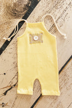 Load image into Gallery viewer, Allvin Romper Yellow 9-12m