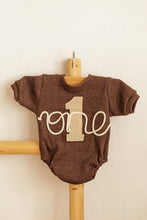 Load image into Gallery viewer, Ben Romper Brown 9-12m