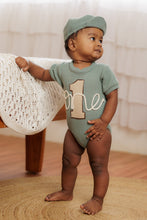 Load image into Gallery viewer, Ben Romper Brown 9-12m