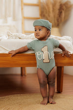 Load image into Gallery viewer, Ben Romper Brown 9-12m