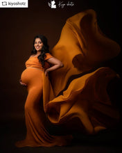 Load image into Gallery viewer, Mustard Convertible gown M-XL