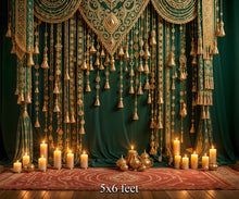 Load image into Gallery viewer, Royal Green 5x8 Feet
