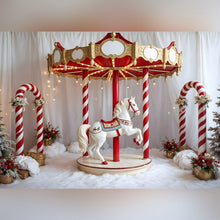 Load image into Gallery viewer, Christmas Carousel 5x8 Feet
