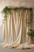 Load image into Gallery viewer, Beige Drapes 8x12 Feet
