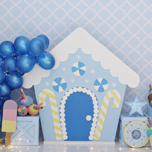 Load image into Gallery viewer, Blue Candy House 5x8 Feet
