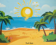 Load image into Gallery viewer, By the beach 5x8 Feet
