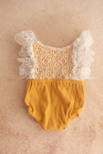 Load image into Gallery viewer, Jessy romper- Yellow 9-12m
