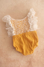 Load image into Gallery viewer, Jessy romper- Yellow 9-12m
