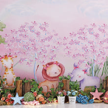 Load image into Gallery viewer, Pink Forest 5x8 Feet
