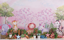 Load image into Gallery viewer, Pink Forest 5x8 Feet
