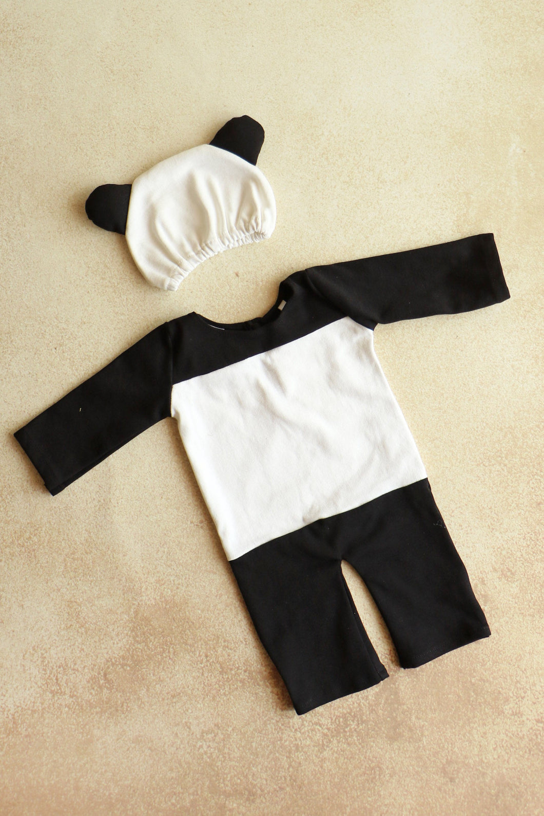 Panda Outfit 0-3m