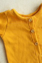 Load image into Gallery viewer, Aaron Romper Yellow 6-9m
