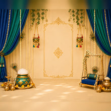Load image into Gallery viewer, Divine Darbar 5x8 Feet
