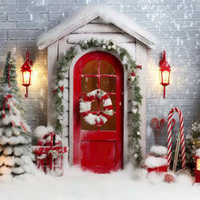 Load image into Gallery viewer, Candy Cane House 5x8 Feet

