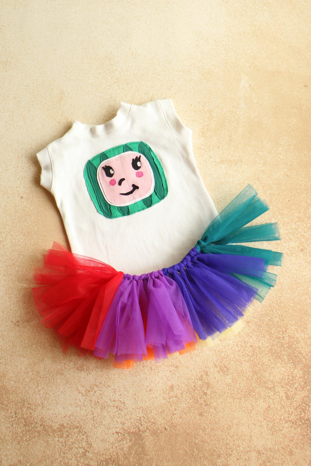 Cocomelon Outfit - Girl 6-9m