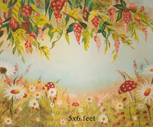 Load image into Gallery viewer, Mushroom Field 5x8 Feet
