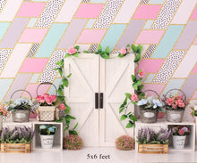 Load image into Gallery viewer, Pastel Doorway 5x8 Feet
