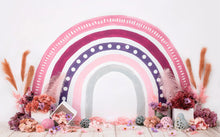 Load image into Gallery viewer, Pink Boho 5x8 Feet
