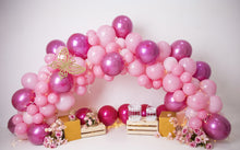 Load image into Gallery viewer, Pink Butterfly Balloons 5x8 Feet
