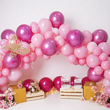 Load image into Gallery viewer, Pink Butterfly Balloons 5x8 Feet
