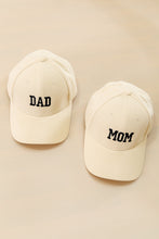 Load image into Gallery viewer, Mom Dad Cap
