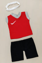Load image into Gallery viewer, BasketBall Outfit 3-6m
