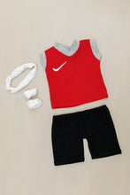 Load image into Gallery viewer, BasketBall Outfit 3-6m
