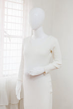 Load image into Gallery viewer, Margaret  Gown  White - M-L
