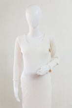 Load image into Gallery viewer, Margaret  Gown  White - M-L
