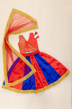 Load image into Gallery viewer, Radha Outfit - Red 3-6

