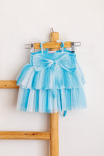 Load image into Gallery viewer, Grace Frock - Blue 6-9m
