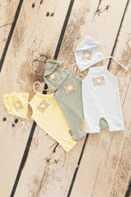 Load image into Gallery viewer, Allvin Romper Yellow 9-12m
