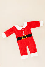 Load image into Gallery viewer, Santa Claus romper 3-6m
