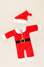 Load image into Gallery viewer, Santa Claus romper 3-6m

