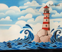 Load image into Gallery viewer, Sailor Lighthouse 5x8 Feet
