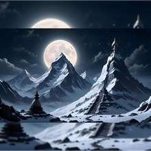 Load image into Gallery viewer, Shiv Kailash 5x8 Feet
