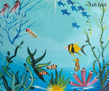 Load image into Gallery viewer, Underwater 5x7 Feet
