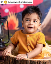 Load image into Gallery viewer, Aaron Romper Yellow 6-9m

