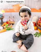 Load image into Gallery viewer, Chef outfit- Grey 0-3
