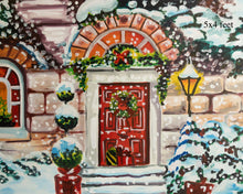 Load image into Gallery viewer, Winter doorway 5x8 Feet
