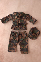 Load image into Gallery viewer, Army outfit 3-6m
