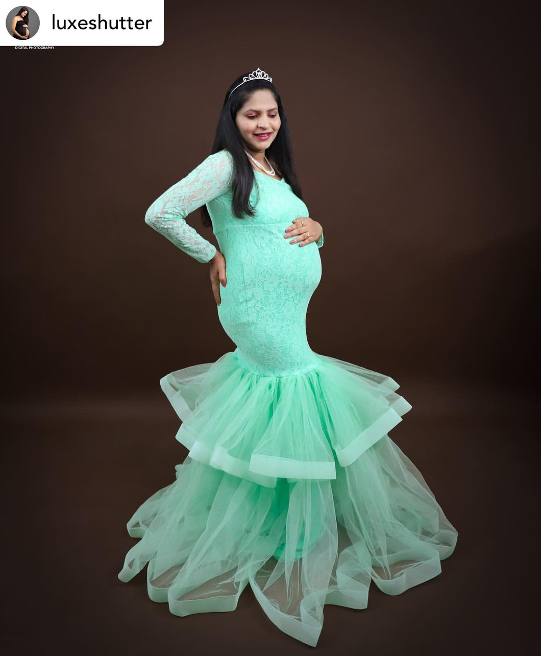 Stacy gown - Pista L-XL