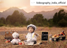 Load image into Gallery viewer, Chef outfit- Grey 0-3
