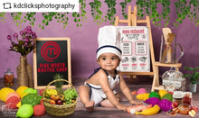 Load image into Gallery viewer, Chef outfit 9-12m
