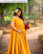 Load image into Gallery viewer, Mustard Amelia Gown M-L
