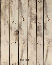 Load image into Gallery viewer, Aged White Wood 5x4 feet
