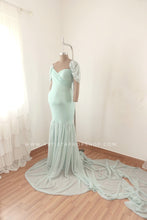 Load image into Gallery viewer, Rachel gown - Blue L-XL
