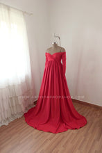 Load image into Gallery viewer, Red Aurelia Gown L-XL
