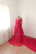 Load image into Gallery viewer, Red Aurelia Gown L-XL
