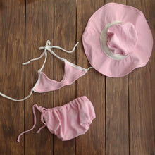 Load image into Gallery viewer, Pink Beach outfit 3-6m

